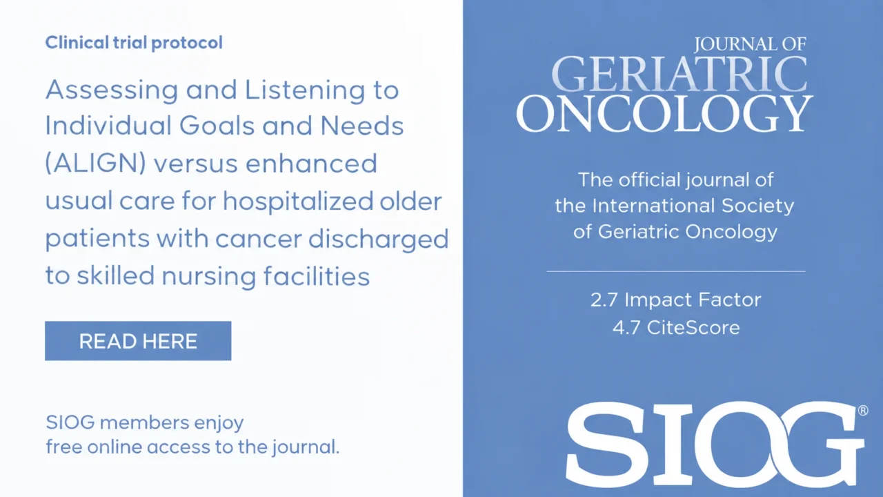 Palliative Care Support for Older Cancer Patients Transitioning to Skilled Nursing Facilities – SIOG