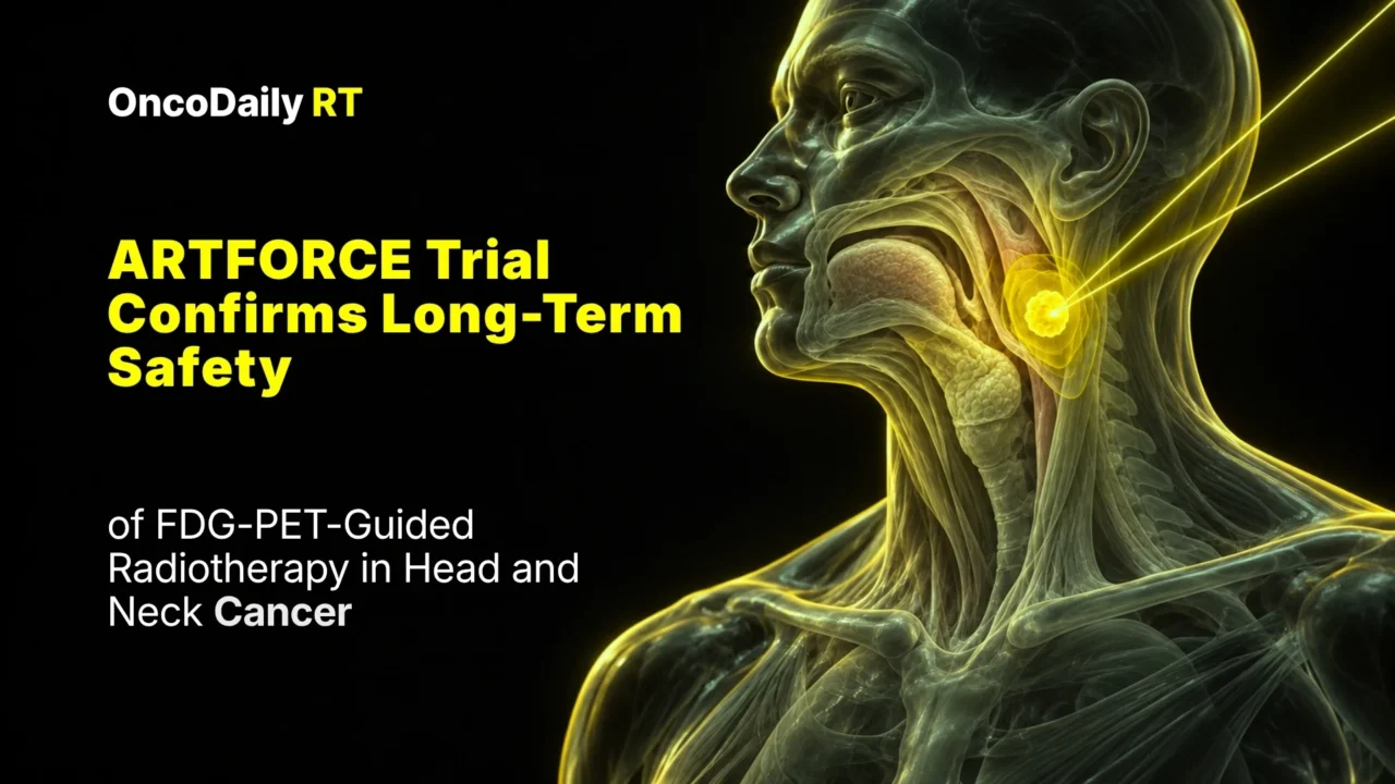 ARTFORCE Trial Confirms Long-Term Safety of FDG-PET-Guided Radiotherapy in Head and Neck Cancer