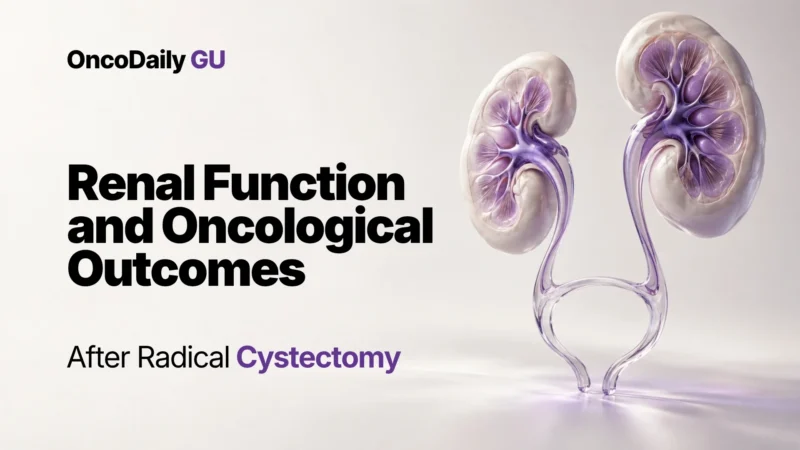 Renal Function and Oncological Outcomes After Radical Cystectomy for Muscle-Invasive Bladder Cancer