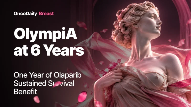 OlympiA at 6 Years: Adjuvant Olaparib Delivers Sustained Survival Benefit in Germline BRCA–Associated Early Breast Cancer