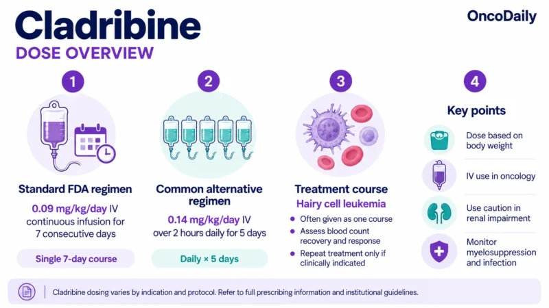 Cladribine: Understanding Its Mechanism, Dosing, and Clinical Role 10 Cladribine OncoDaily