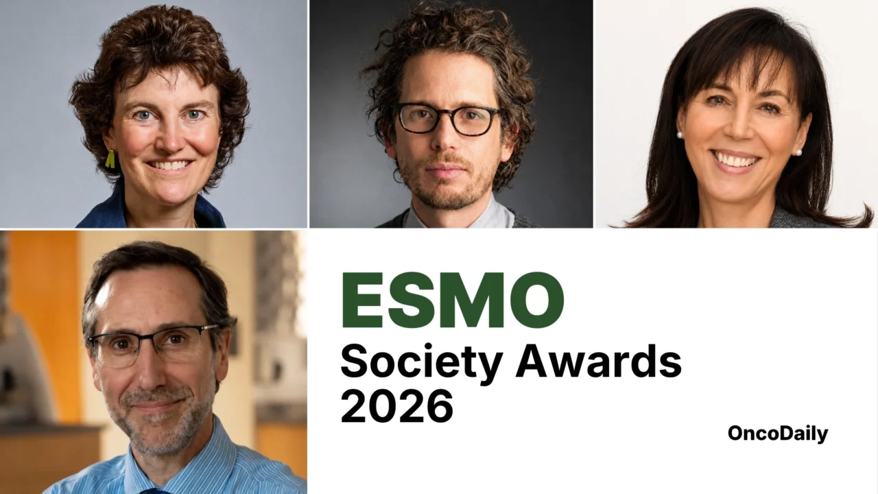ESMO Announces 2026 Society Award Recipients: Rebecca Fitzgerald, Dan A. Landau, Pilar Garrido and Antoni Ribas