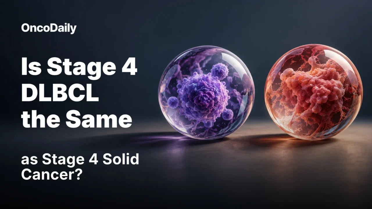 Is Stage 4 DLBCL the Same as Stage 4 Solid Cancer? What It Means for Prognosis