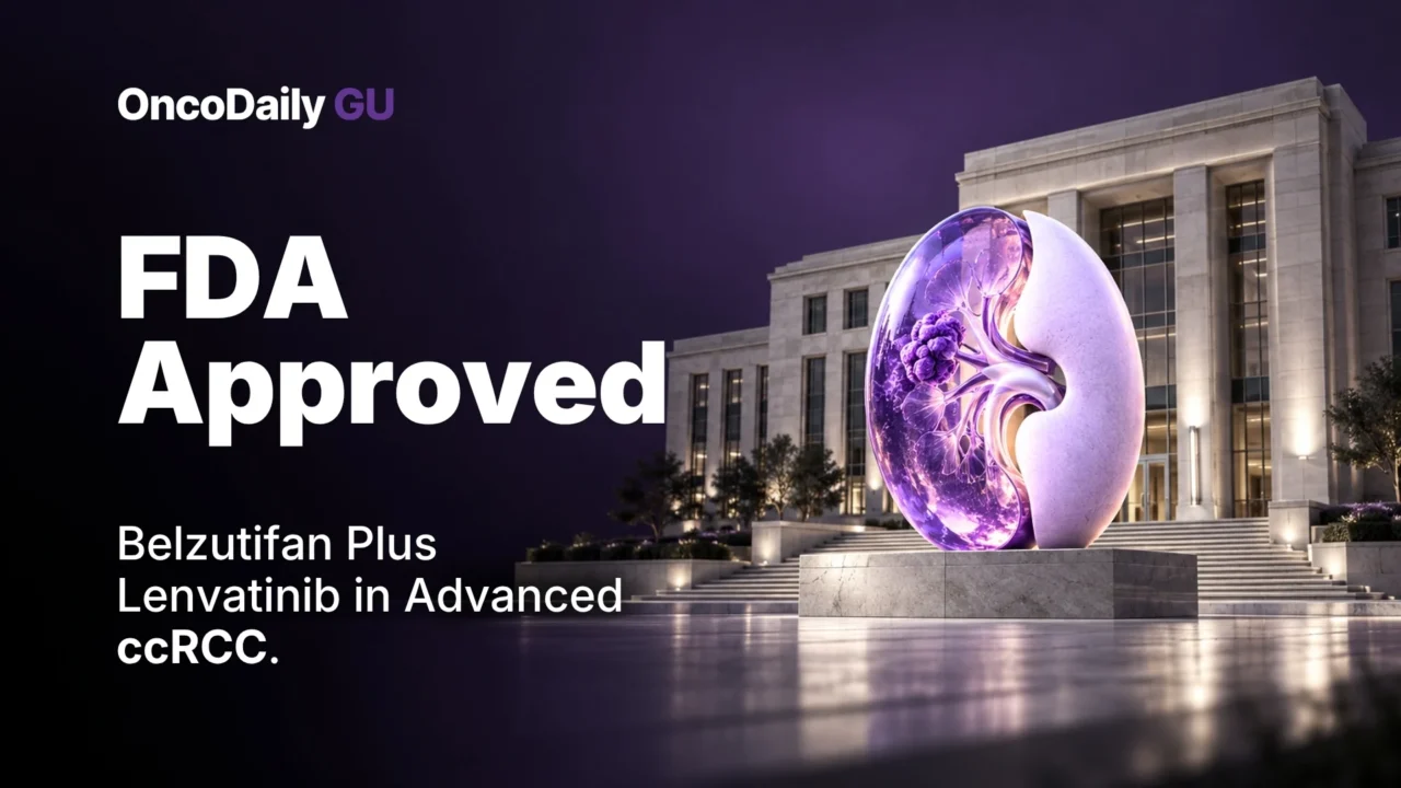 FDA Approved Belzutifan Plus Lenvatinib in Advanced ccRCC