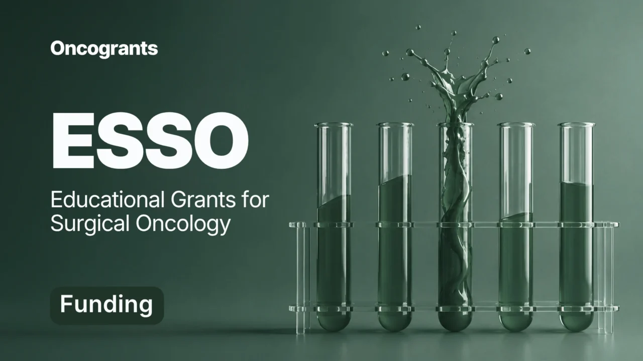 ESSO Educational Grants for Surgical Oncology 2026