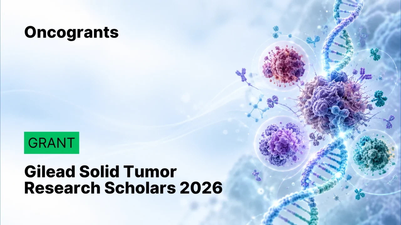 Gilead Research Scholars Program in Solid Tumors 2026