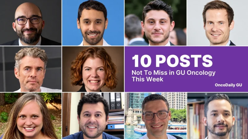 10 Must-Read Posts In GU Oncology This Week