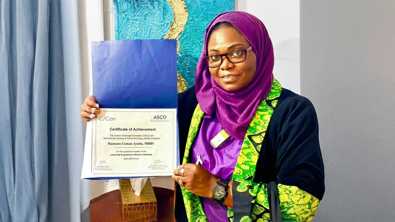 Hannatu Ayuba: Honored to Receive the LPWO Certificate