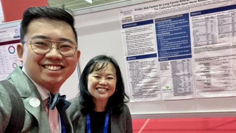 James Wu: Inspiring WCLC26 Meeting with Dr. Scarlett Gomez