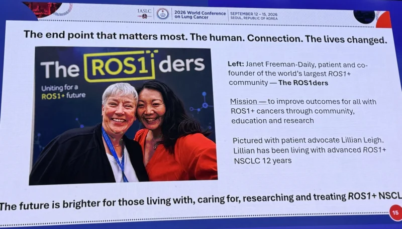 Tom John: Mal Itchins Highlights First - Line ARROS1 Data in ROS1 Positive Lung Cancer