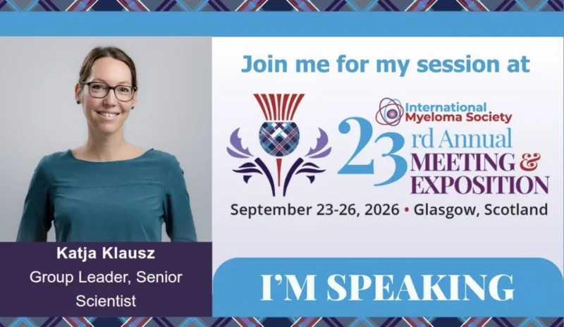 Katja Klausz Presents New Insights Into Myeloma Therapy at IMS26 2 Katja Klausz