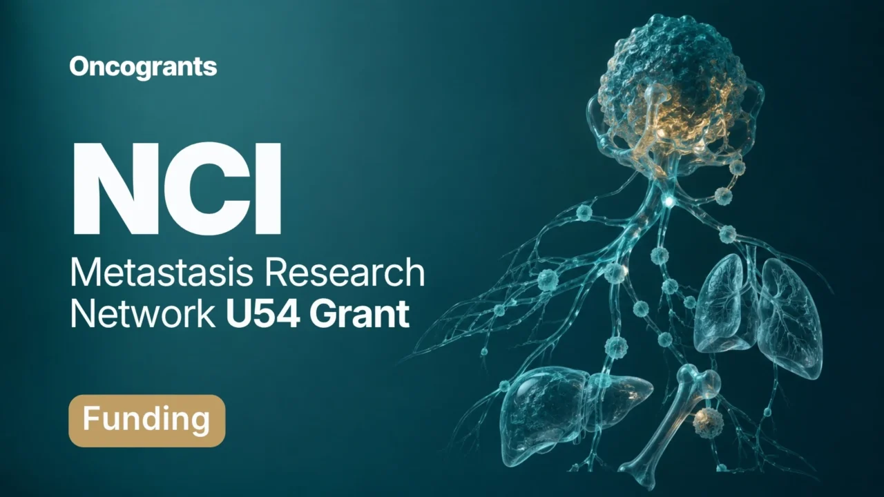 NCI Metastasis Research Network U54 Grant 2026