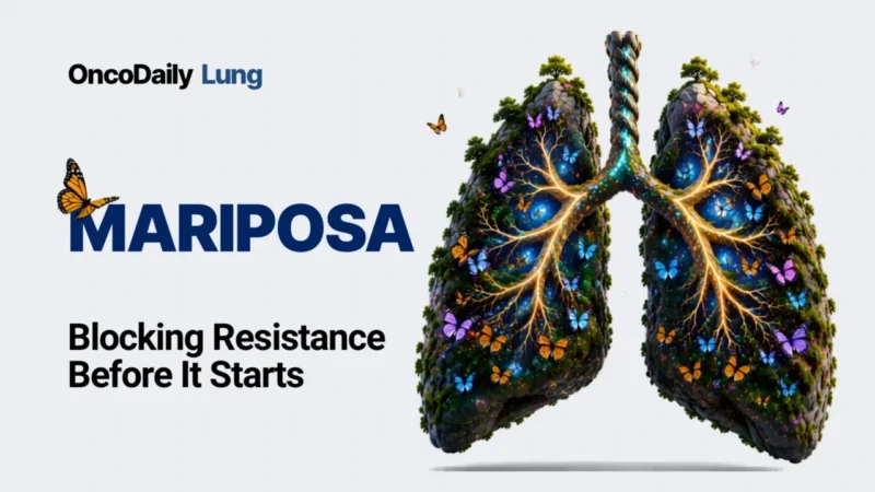 Stephen Liu: Resistance Mechanisms to 1L Lazertinib in EGFR Mutant NSCLC 2 Stephen Liu