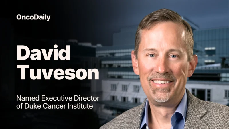 David Tuveson Appointed Executive Director of Duke Cancer Institute