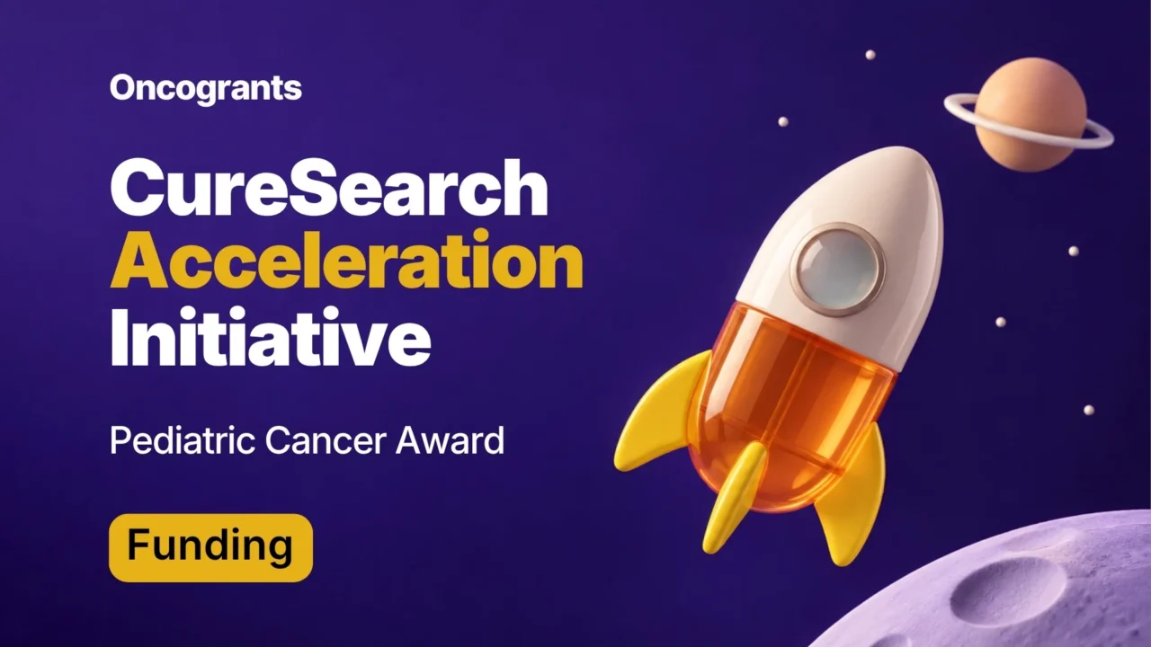 CureSearch Acceleration Initiative International Award 2026–27