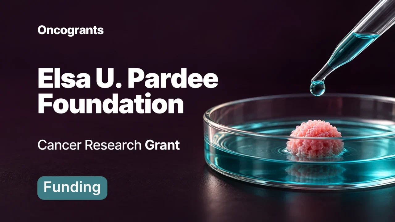 Elsa U. Pardee Foundation Cancer Research Grant