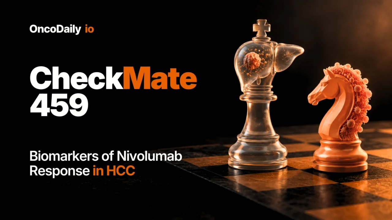 CheckMate 459: Biomarkers of Nivolumab Response in HCC