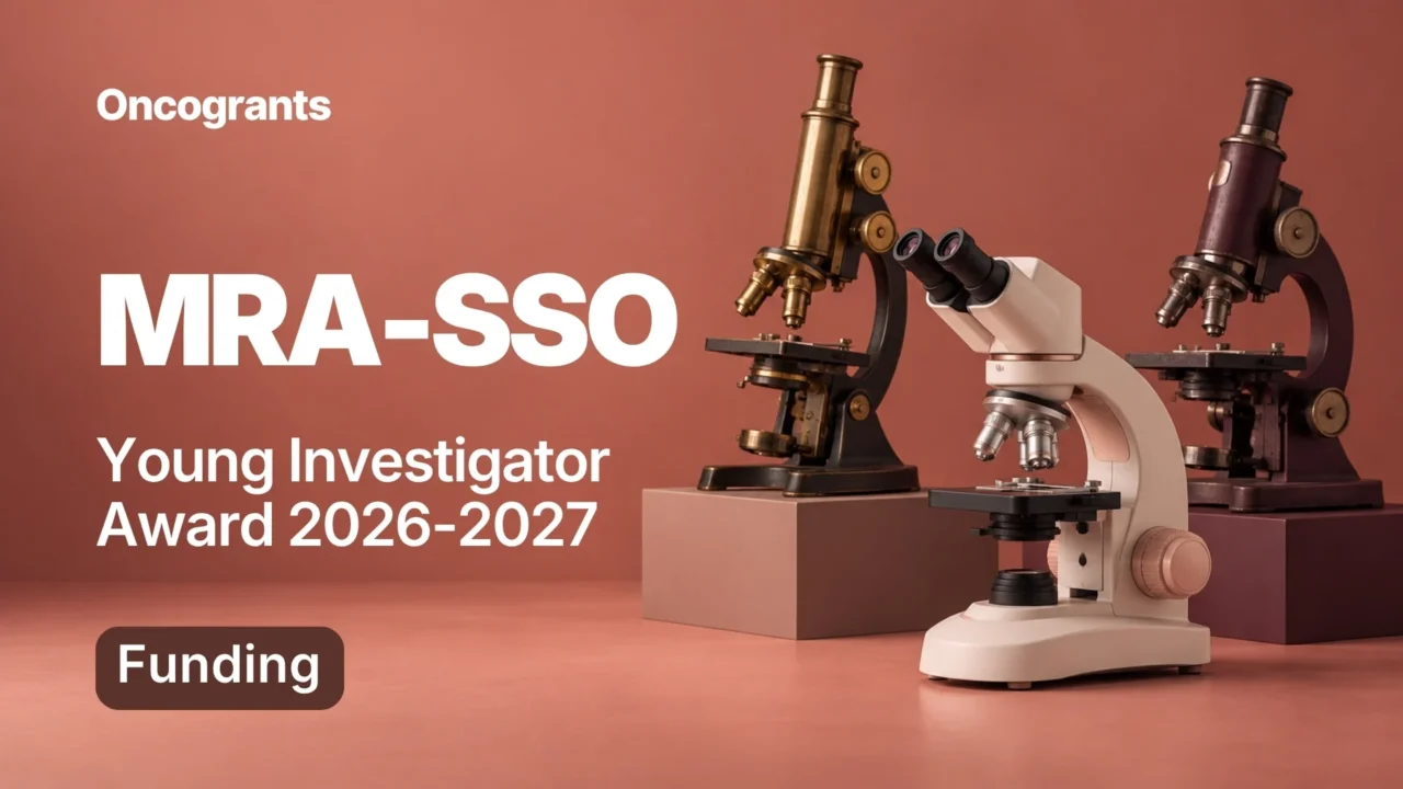 MRA–SSO Young Investigator Award 2026–2027