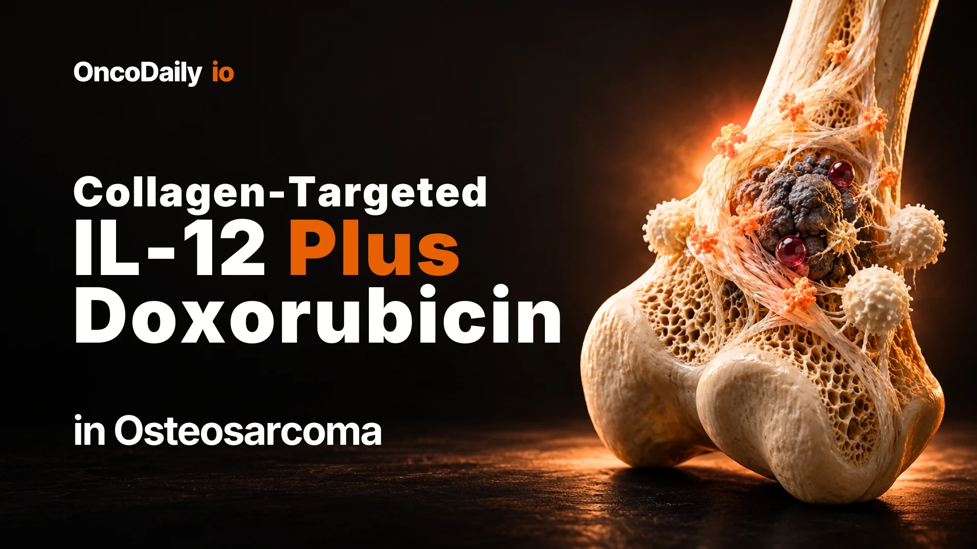 Collagen-Targeted IL-12 Plus Doxorubicin in Osteosarcoma