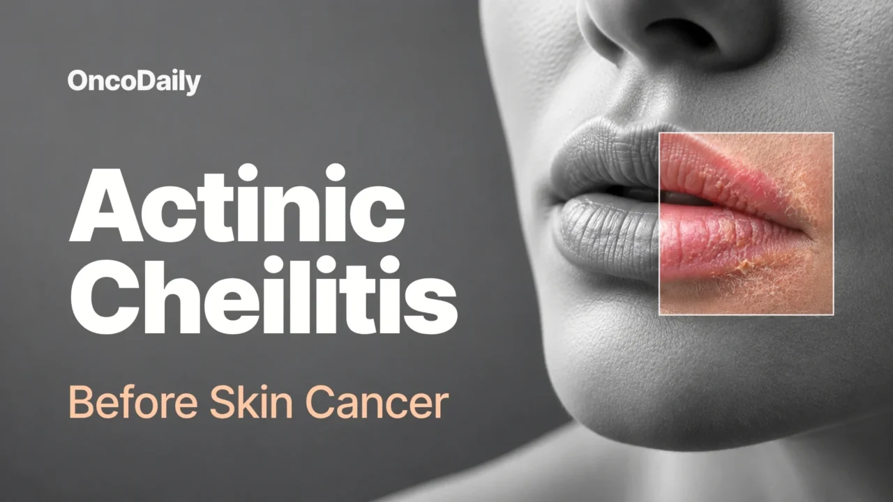 Actinic Cheilitis: The Hidden Sun-Damaged Lip Lesion That Can Become Cancer