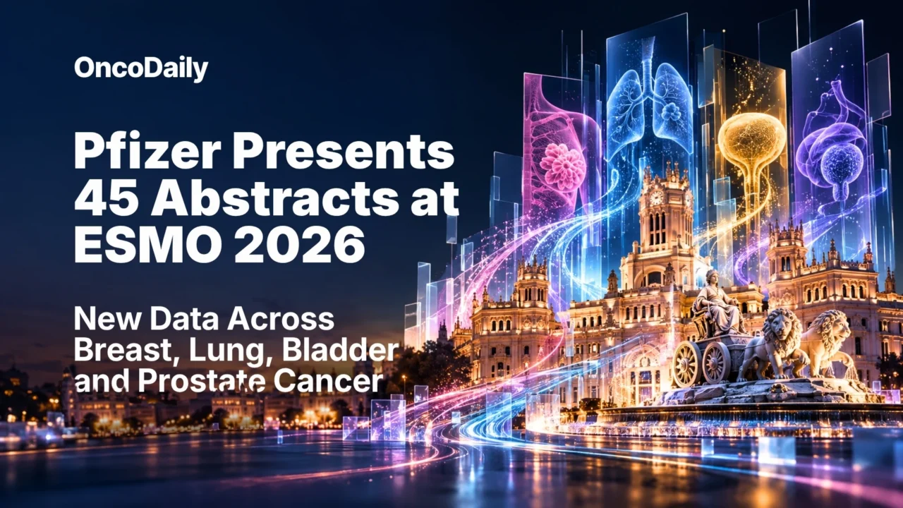 Pfizer to Present 45 Abstracts at ESMO 2026, With Data in Breast, Genitourinary, Lung Cancers and Melanoma