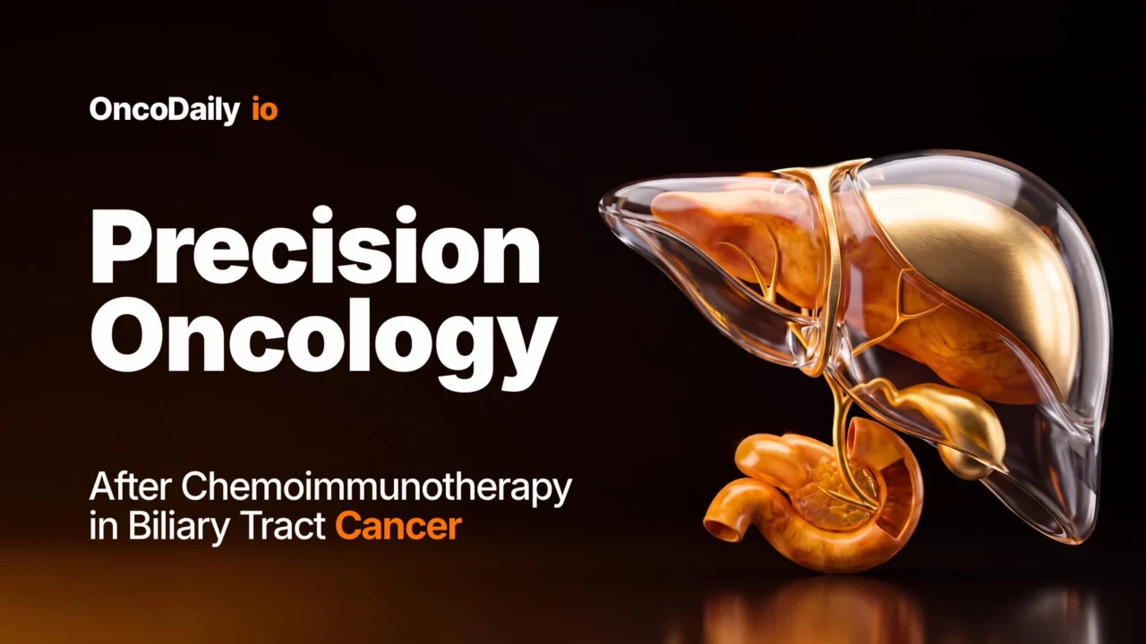 Precision Oncology After Chemoimmunotherapy in Biliary Tract Cancer