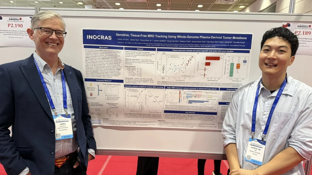 James Hadfield: Tumor-Informed MRD Without the Requirement for FFPE Tumor Tissue
