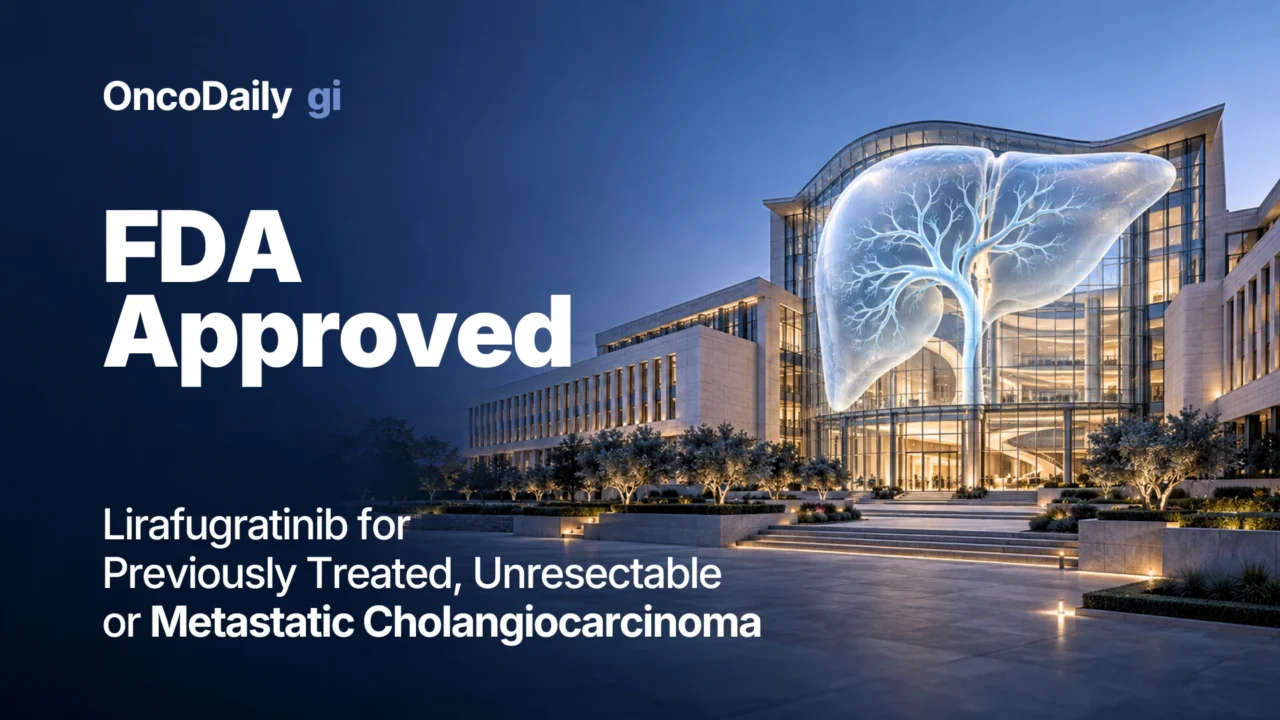 FDA Approved Lirafugratinib for FGFR2 Fusion or Rearrangement–Positive Cholangiocarcinoma