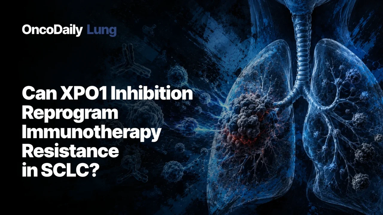 XPO1 Inhibition May Reprogram Immune Resistance in SCLC: The TRIM21–IRF3–TNFSF15–TREM2 Axis