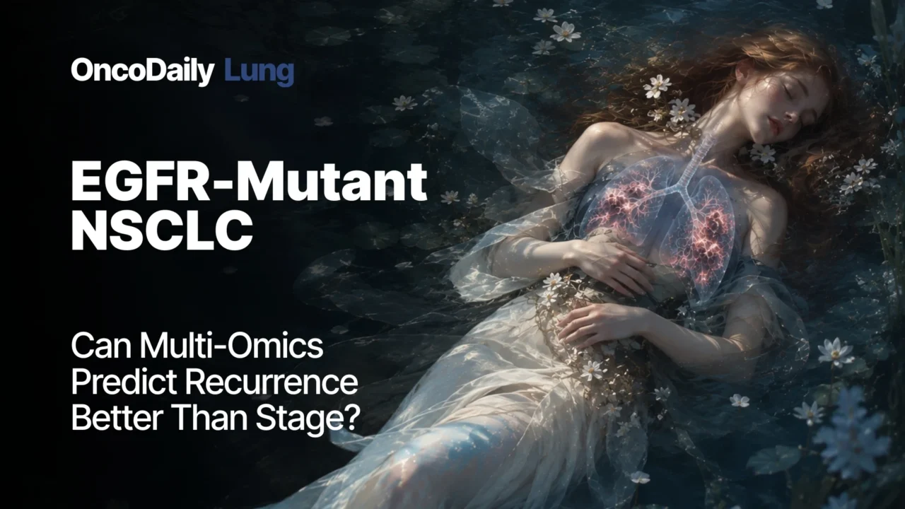 Beyond Pathological Stage: Multi-Omic Profiling Refines Recurrence Risk in Resected EGFR-Mutant Lung Adenocarcinoma