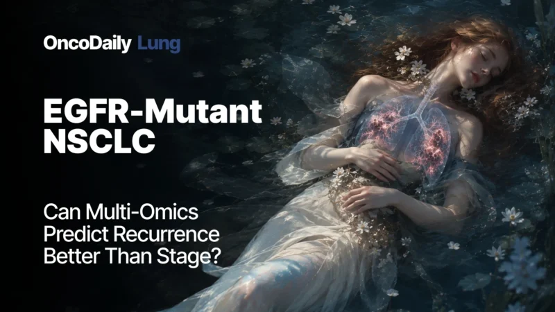 Beyond Pathological Stage: Multi-Omic Profiling Refines Recurrence Risk in Resected EGFR-Mutant Lung Adenocarcinoma