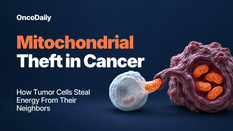 Mitochondrial Theft in Cancer: How Tumor Cells Steal Energy From Their Neighbors
