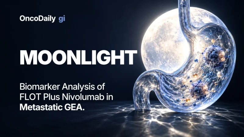 MOONLIGHT Phase 2: Biomarker Analysis of FLOT Plus Nivolumab in Metastatic GEA