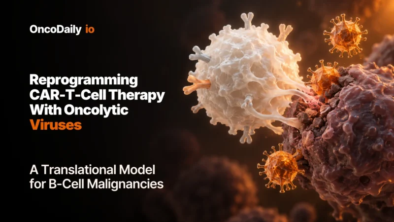 Can Oncolytic Viruses Make CAR-T-Cell Therapy More Adaptable in B-Cell Malignancies?