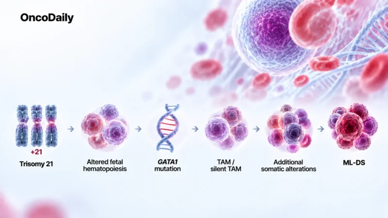Down Syndrome and Leukemia: How an Extra Copy of Chromosome 21 Changes Cancer Risk 5 Down Syndrome and Leukemia: How an Extra Copy of Chromosome 21 Changes Cancer Risk