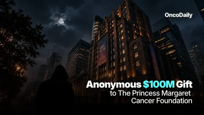 Ian Weissman: $100 Million Anonymous Gift to The Princess Margaret Cancer Foundation 3 Ian Weissman: $100 Million Anonymous Gift to The Princess Margaret Cancer Foundation