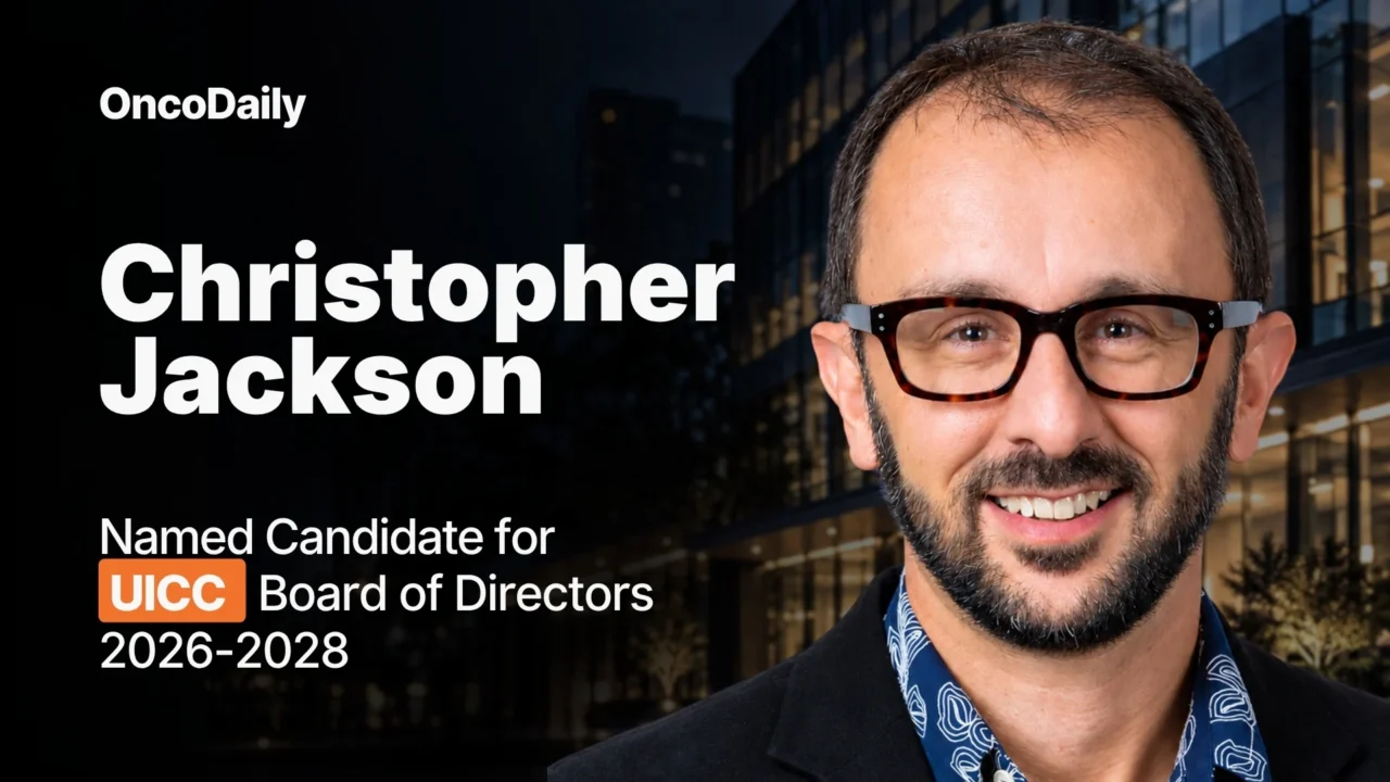 Christopher Jackson Named Candidate for UICC Board of Directors 2026–2028