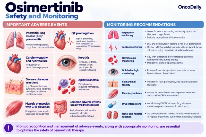 Osimertinib (Tagrisso): Understanding Its Mechanism, Dosing, and Clinical Role in EGFR-Mutated Lung Cancer 12 Osimertinib OncoDaily