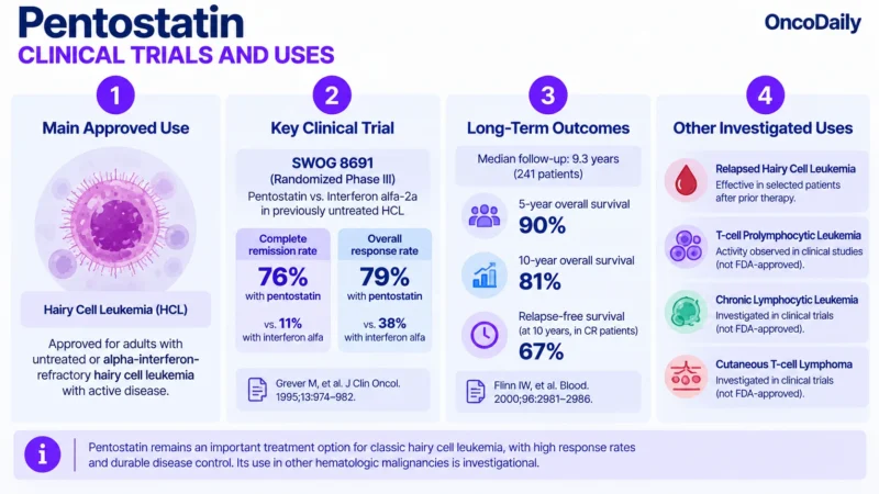 Pentostatin: Understanding Its Mechanism, Dosing, and Clinical Role in Leukemia 12 Pentostatin OncoDaily