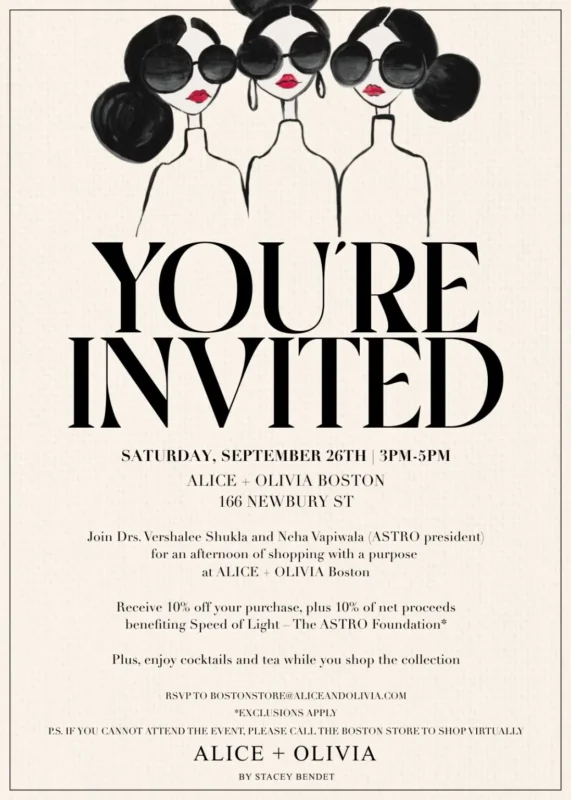Sameer Keole: Looking Forward to a Wonderful Afternoon of Shopping With a Purpose at ASTRO 2026 2 Sameer Keole