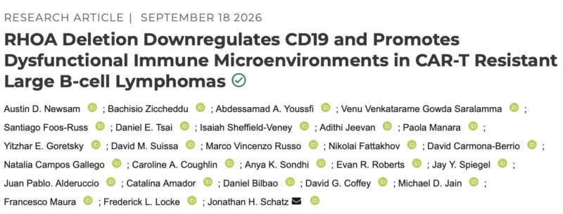 Yan Leyfman: What If Resistance to CAR-T Therapy Begins Before Treatment Even Starts? 2 Yan Leyfman