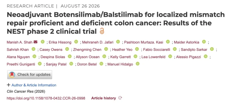 Pashtoon Kasi: Can Treg Depletion Activate the Immune Response in MSS Colorectal Tumors?