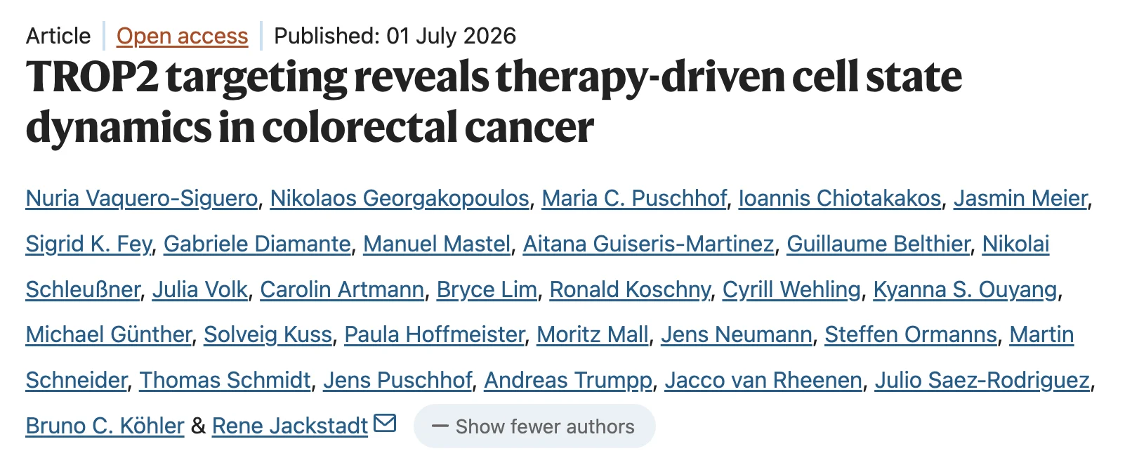 Ron DePinho: Understanding and Therapeutically Exploiting Cancer Cell Plasticity in Colorectal Cancer