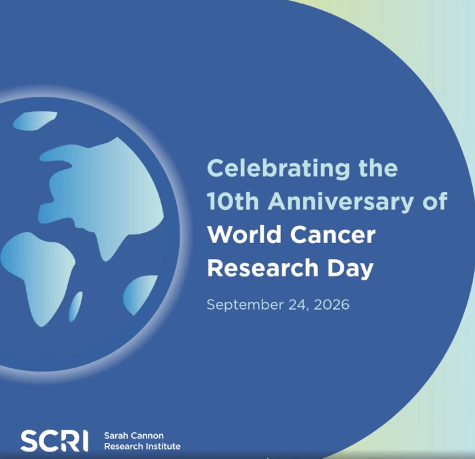 Advancing Cancer Research Together on World Cancer Research Day - Sarah Cannon Research Institute 2 Advancing Cancer Research Together on World Cancer Research Day - Sarah Cannon Research Institute
