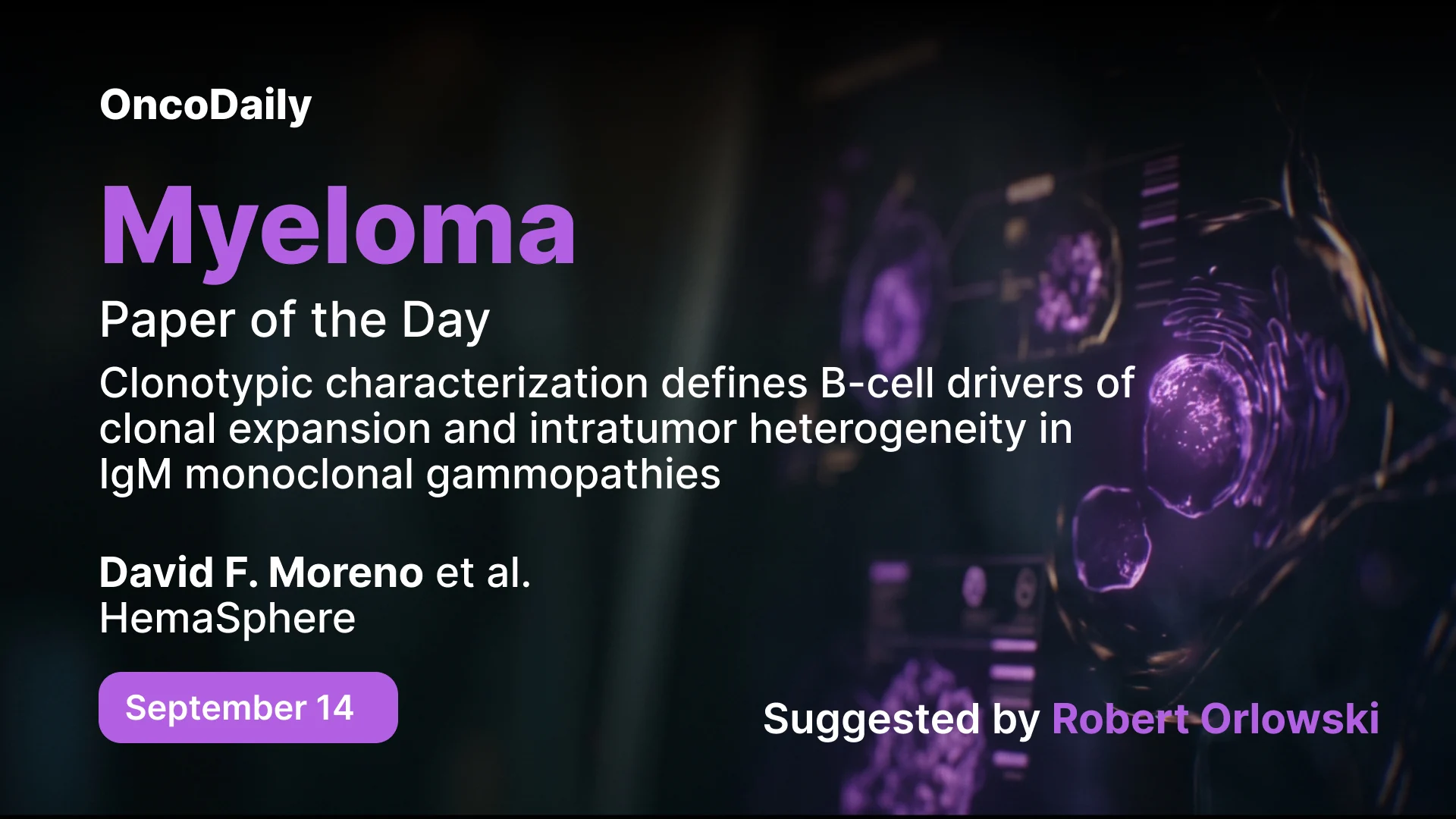 Myeloma Paper of the Day