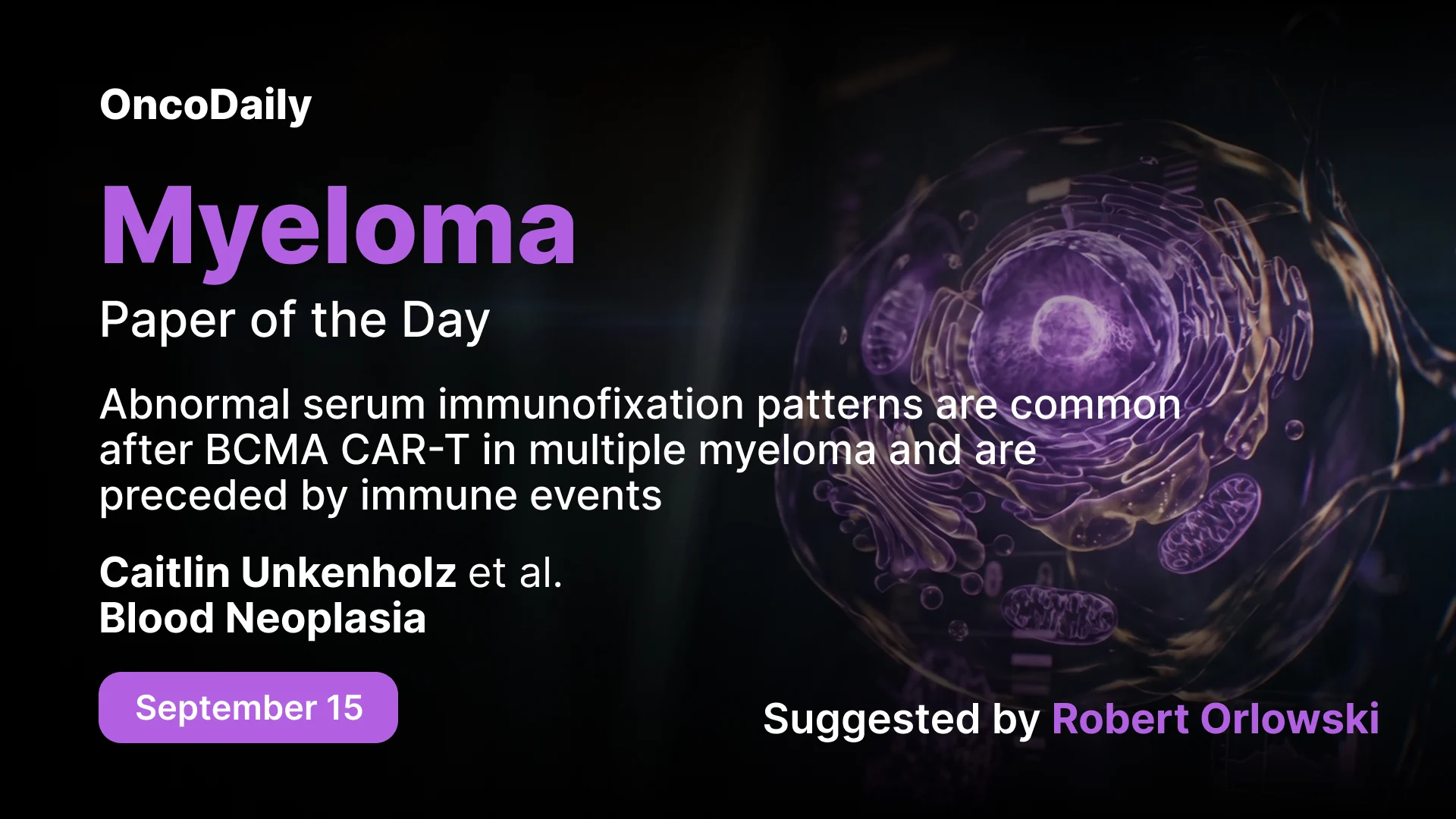Myeloma Paper of the Day