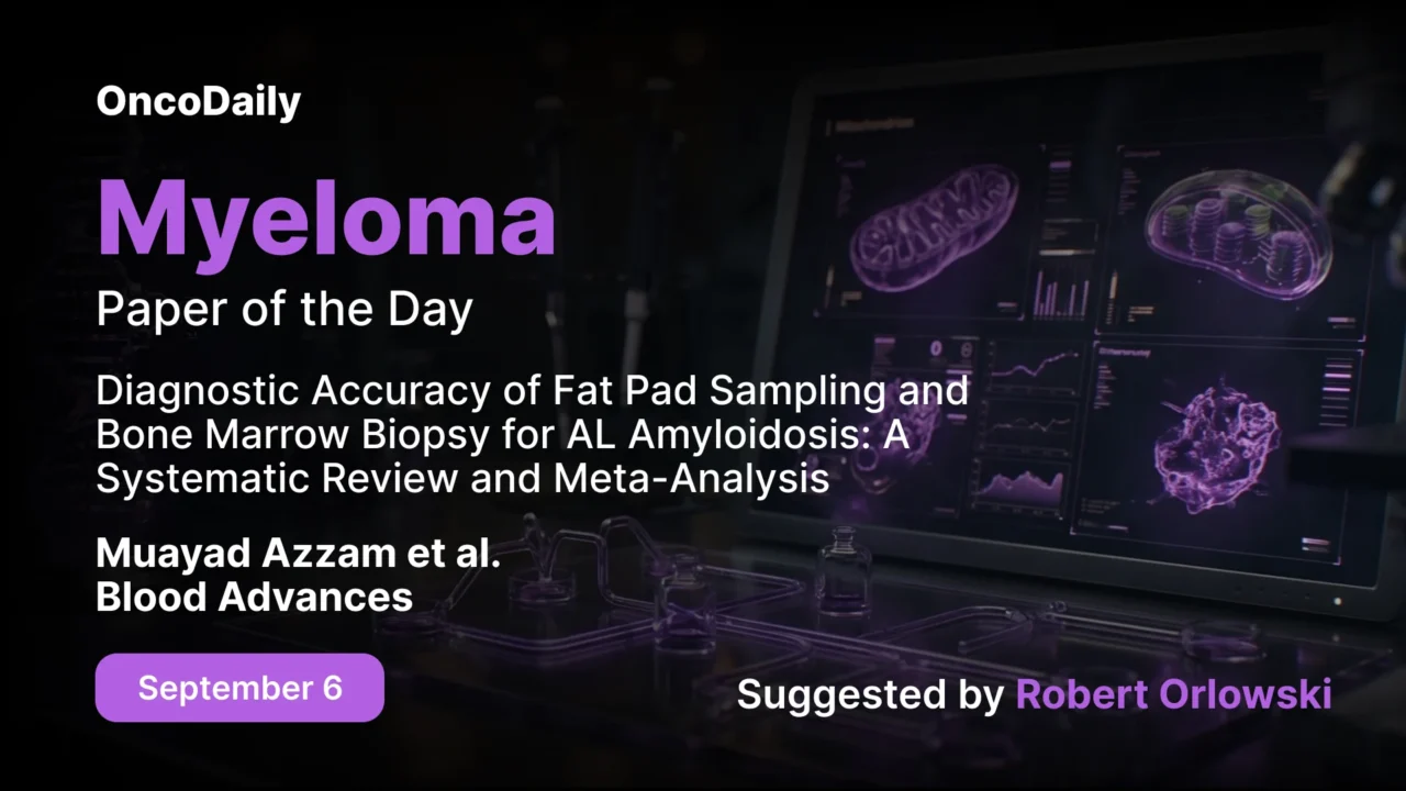 Myeloma Paper of the Day, September 6th, Suggested by Robert Orlowski