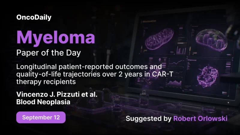 Myeloma Paper of the Day, September 12th, Suggested by Robert Orlowski