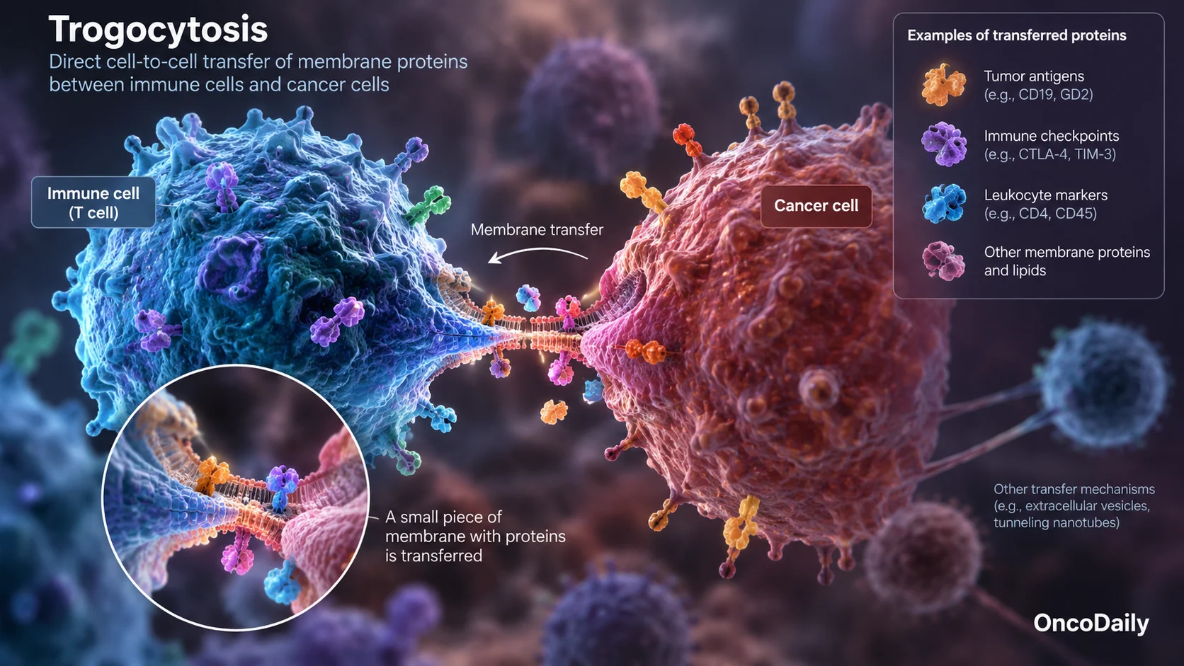 Trogocytosis in Cancer: How Cells Steal Each Other’s Proteins and Escape Immunotherapy