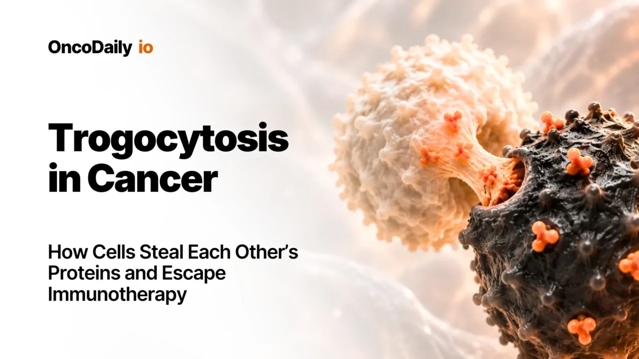 Trogocytosis in Cancer: How Cells Steal Each Other’s Proteins and Escape Immunotherapy